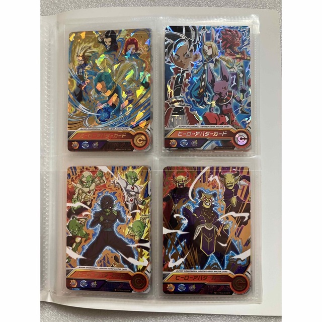ドラゴンボール(ドラゴンボール)のスーパードラゴンボールヒーローズ ヒーローアバターカードコレクション☆38枚！ エンタメ/ホビーのトレーディングカード(シングルカード)の商品写真
