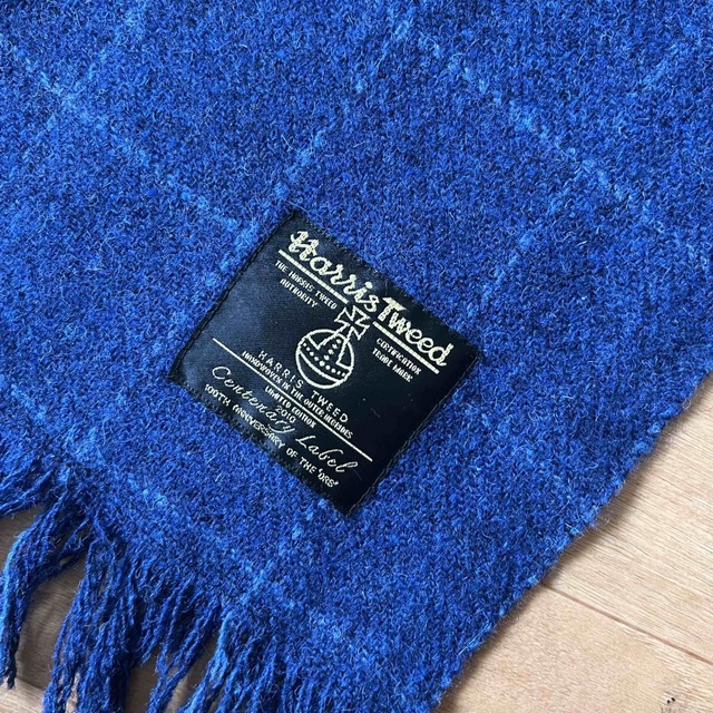 Harris Tweed(ハリスツイード)のハリスツイード　ウール100ストール　マフラー　大判 レディースのファッション小物(ストール/パシュミナ)の商品写真