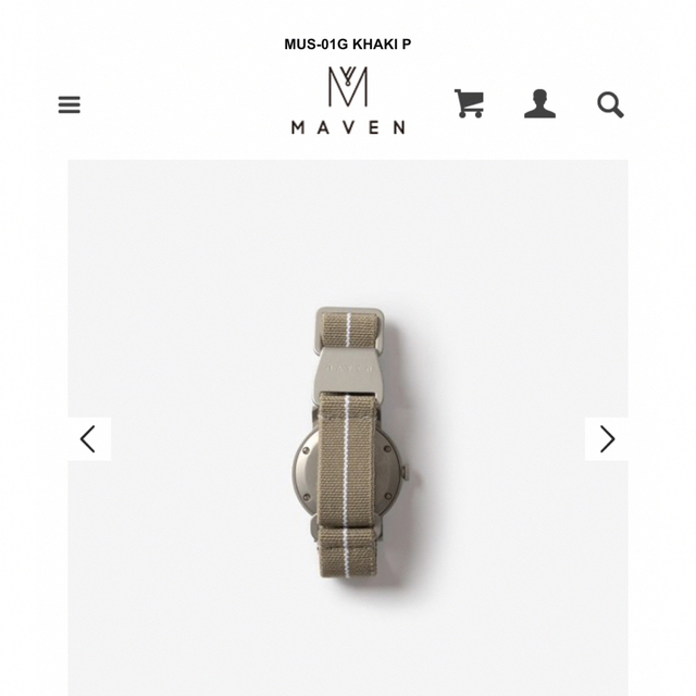 MAVEN WATCHES URBAN SCOUT /34mm レディースのファッション小物(腕時計)の商品写真