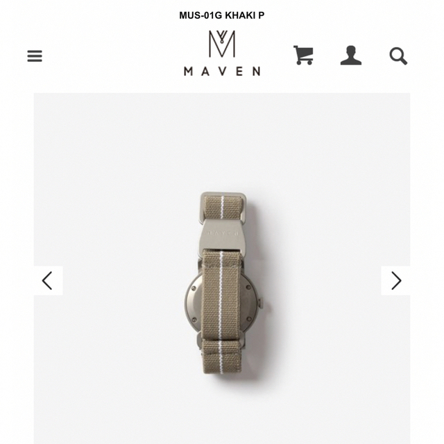 MAVEN WATCHES URBAN SCOUT /34mm レディースのファッション小物(腕時計)の商品写真