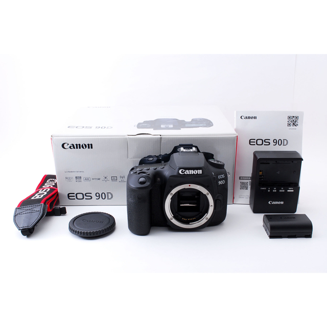 デジタル 一眼レフ カメラ 3250万画素/動作品☆ CANON EOS 90D ...