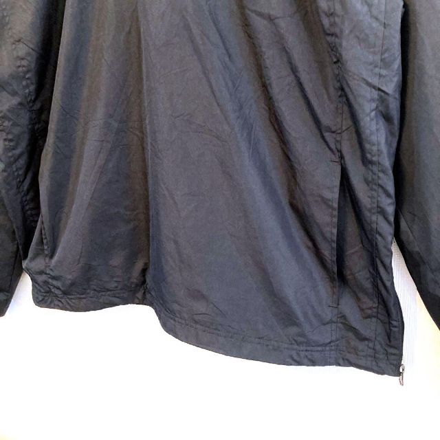 Vintage ナイロンプルオーバー　90s 企業ロゴ　ゆるダボ　太アーム メンズのジャケット/アウター(ナイロンジャケット)の商品写真
