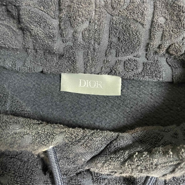 Christian Dior オブリーク総柄 オーバーサイズ フーディー パーカ-