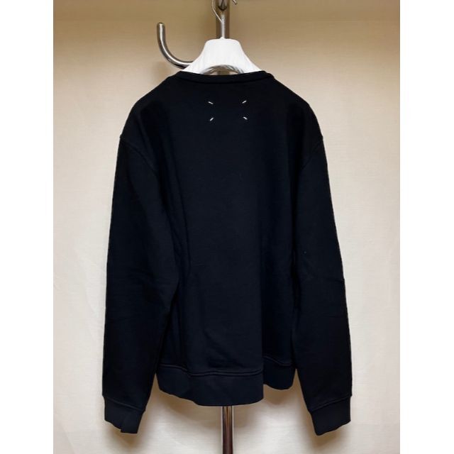 新品 52 マルジェラ 20aw 反転ロゴ スウェット 黒黒 4255 おすすめ