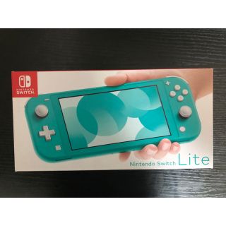 Nintendo Switch  Lite ターコイズ(家庭用ゲーム機本体)