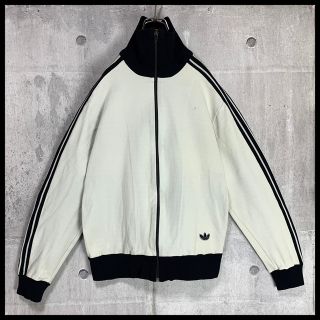 【希少カラー】adidas トラックジャケット 白 ホワイト ジャージ