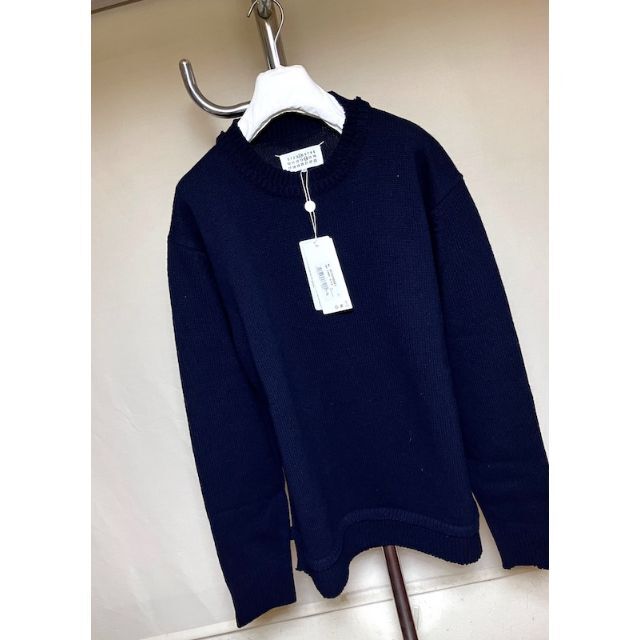 新品 XL マルジェラ 22aw エルボーパッチニット セーター 4264