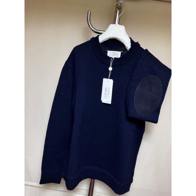 新品 XL マルジェラ 22aw エルボーパッチニット セーター 4264 | www