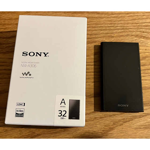 SONY WALKMAN NW-A306 ブラック 美品 付属品未使用