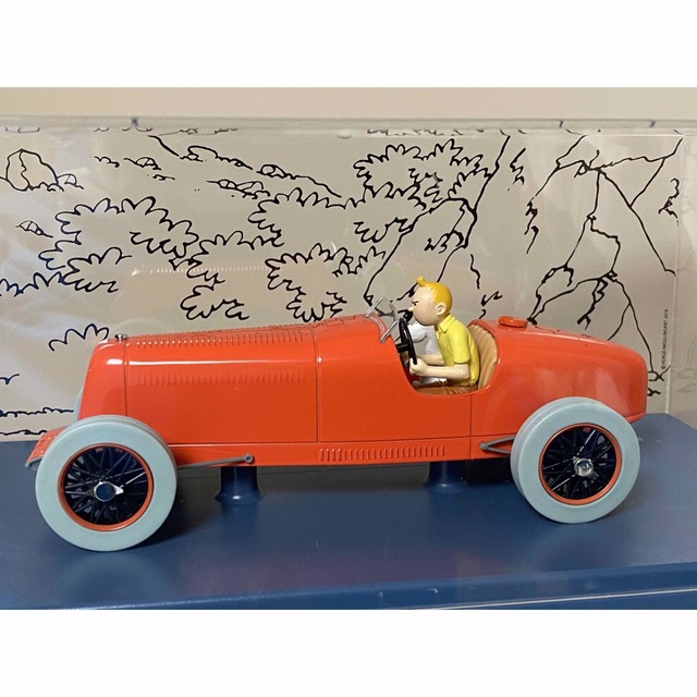 【Tintinタンタン車】TINTIN LE BOLIDE ROUGE 1/24