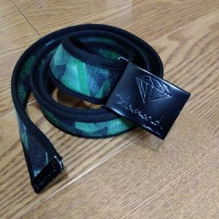 【レア物】黒バックルdiamond supply coダイヤモンドサプライベルト(ベルト)