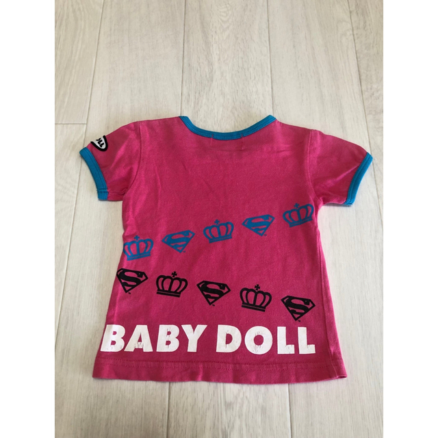 BABYDOLL(ベビードール)の【おすすめ】ベビードール Tシャツ 半袖 夏物 80cm キッズ/ベビー/マタニティのベビー服(~85cm)(Ｔシャツ)の商品写真