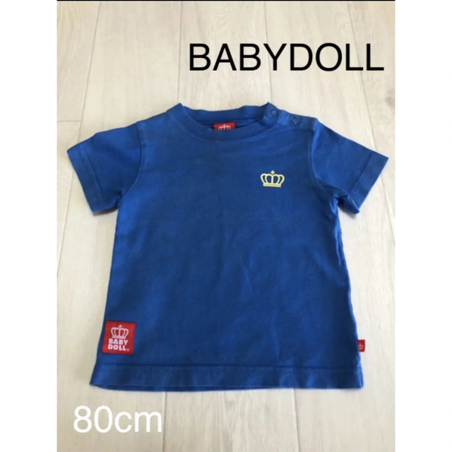 BABYDOLL(ベビードール)の【お買得】BABYDOLL 夏物 半袖Tシャツ 80cm キッズ/ベビー/マタニティのベビー服(~85cm)(Ｔシャツ)の商品写真