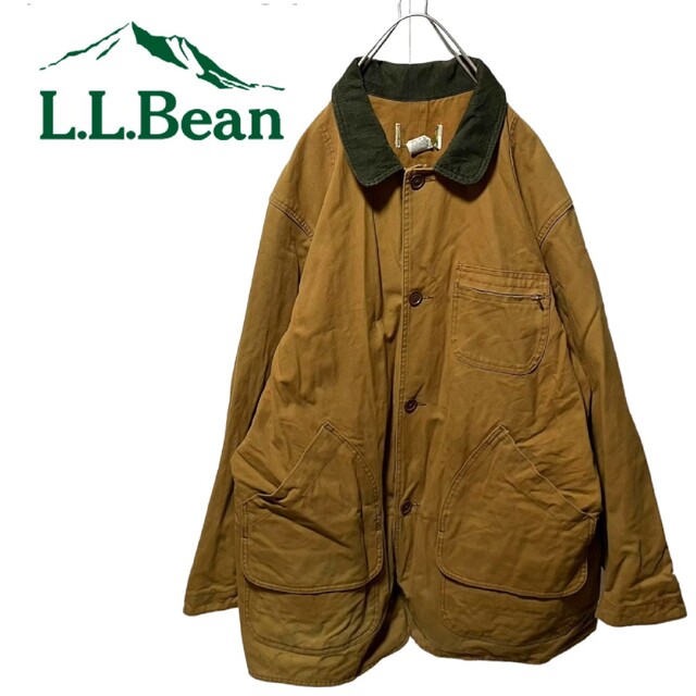 【L.L.Bean】コーデュロイ襟 ハンティングジャケット A-284