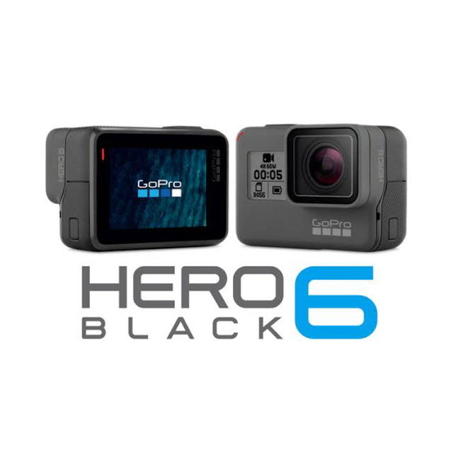 新登場 restocks GoPro アクションカメラ HERO6 Black CHDHX-601-FW