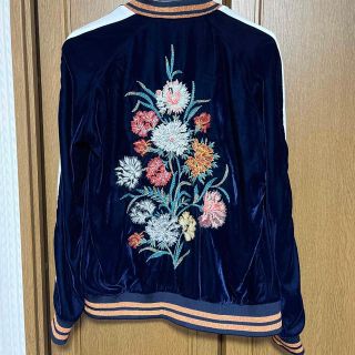 ザラ(ZARA)のZARA スカジャン ベロア生地(スカジャン)