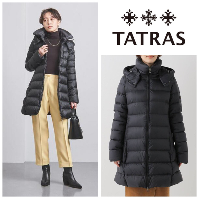 TATRAS - 今期新作 定価12万 タトラス 02 ブラック ポリテアマ ダウン