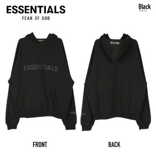 ザノースフェイス(THE NORTH FACE)のFOG ESSENTIALS  エッセンシャルズ　パーカー　ブラック(パーカー)