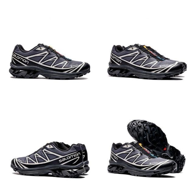 SALOMON(サロモン)の25.5cm サロモン 22AW XT-6 GTX　黒　定価29700円  新品 メンズの靴/シューズ(スニーカー)の商品写真