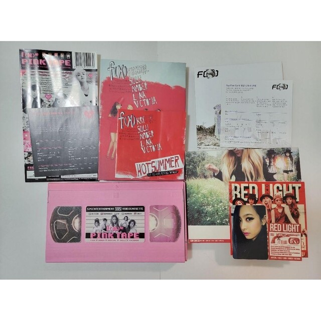 f(x) CD セット Pink Tape Red Light 他 トレカ | kensysgas.com