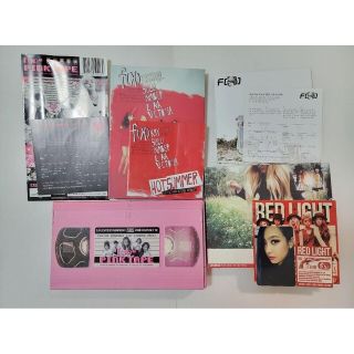 f(x) CD セット Pink Tape Red Light 他 トレカ(K-POP/アジア)