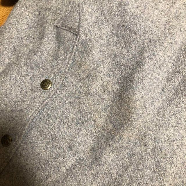 NOS 90s USA製 schaefer ウールジャケット グレー 古着 メンズのジャケット/アウター(カバーオール)の商品写真