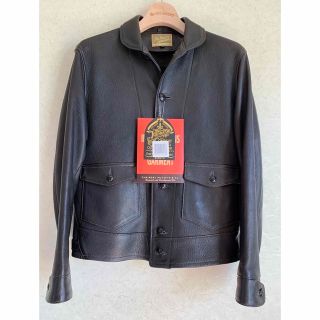 ザリアルマッコイズ(THE REAL McCOY'S)のリアルマッコイズ 30's SPORTS JACKET ディアスキン(レザージャケット)