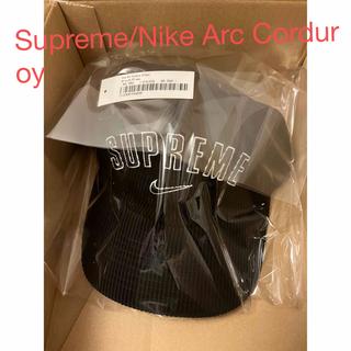 シュプリーム(Supreme)のSupreme/Nike Arc Corduroy 6-panel Black(キャップ)