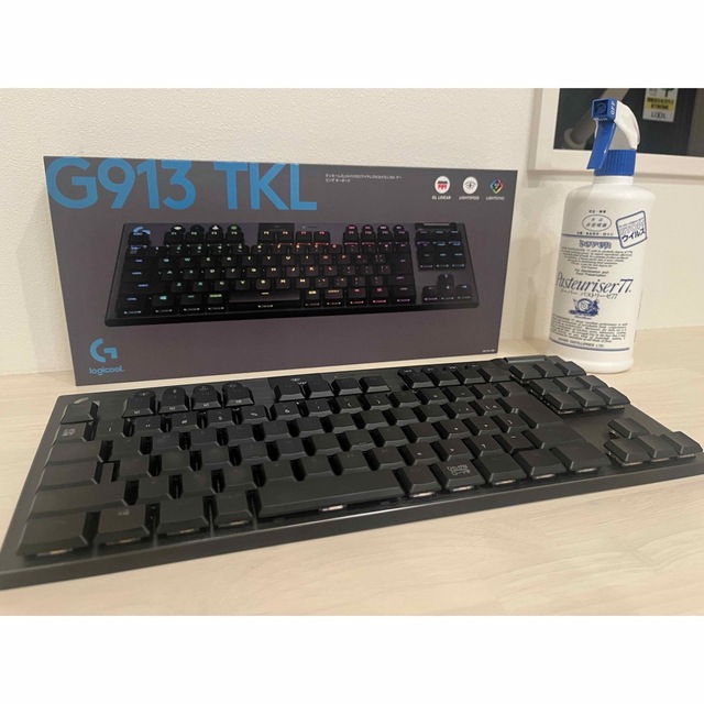 【美品】Logicool G913 赤軸 TKL LNBK リニア ワイヤレス