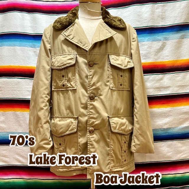 70’s Lake Forest ボアジャケット