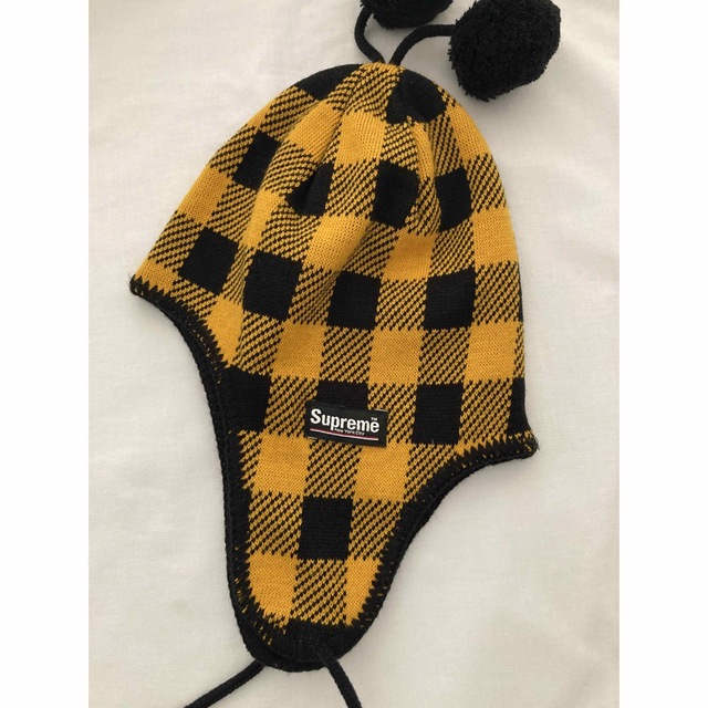 【入手困難】Supreme 16AW Earflap Beanie ポンポン