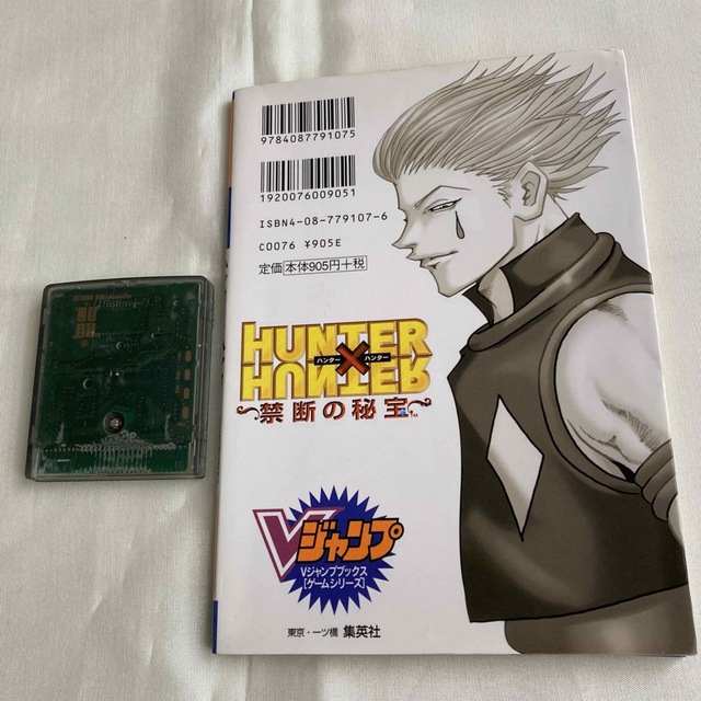 GBC ソフト HUNTER×HUNTER 禁断の秘宝 & 攻略本 セット