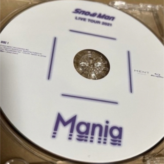 スノーマン(Snow Man)のSnowMan LIVE　TOUR　2021　Mania Blu-ray (ミュージック)