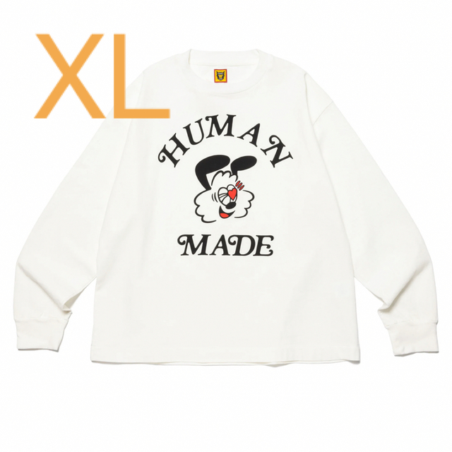 GDC VALENTINE'S DAY L/S T-SHIRT XLWHITEホワイトサイズ