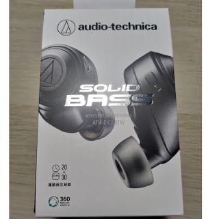 オーディオテクニカ(audio-technica)のaudio-technica ワイヤレスイヤホン ブラック ATH-CKS50T(ヘッドフォン/イヤフォン)