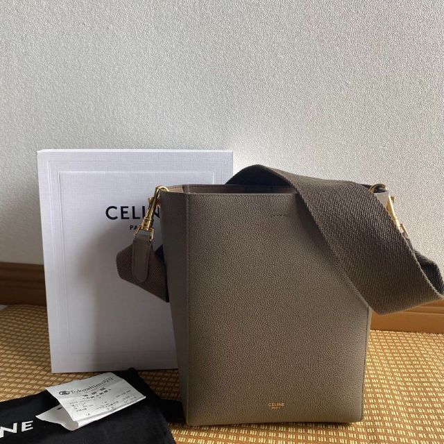 超熱 celine - セリーヌ サングル バケット スモール ショルダーバッグ ...