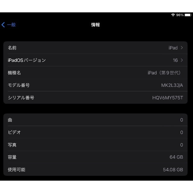 iPad 第9世代 64GB Wi-Fiモデル シルバー 4