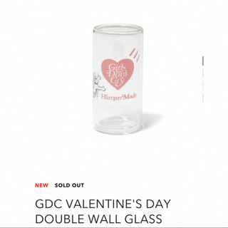 HUMAN MADE - GDC VALENTINE'S DAY DOUBLE WALL GLASS ...
