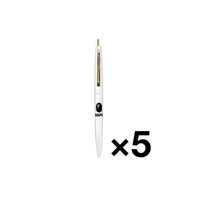 A BATHING APE(アベイシングエイプ)のA BATHING APE BAPE APE HEAD PEN ボールペン インテリア/住まい/日用品の文房具(ペン/マーカー)の商品写真