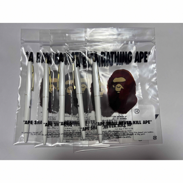 A BATHING APE(アベイシングエイプ)のA BATHING APE BAPE APE HEAD PEN ボールペン インテリア/住まい/日用品の文房具(ペン/マーカー)の商品写真