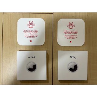 Apple - Apple AirTag 2個セット うさぎ初売限定品の通販 by Dira's