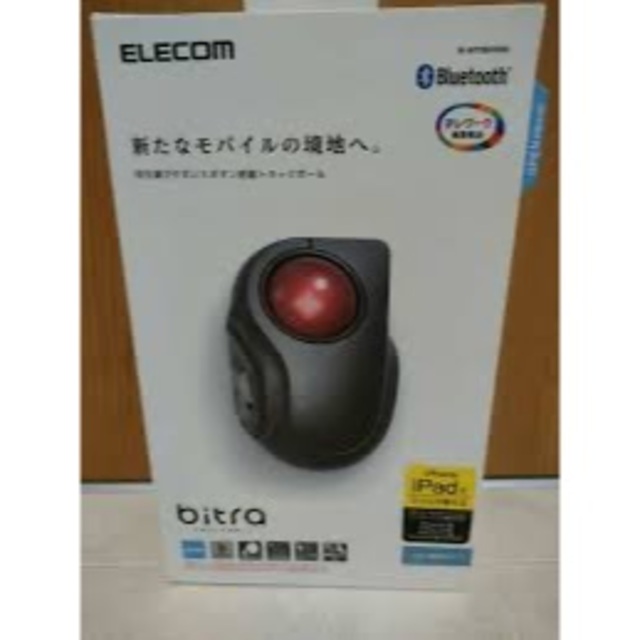 ELECOM(エレコム)のELECOM マウス トラックボール　人差し指操作タイプ スマホ/家電/カメラのPC/タブレット(PC周辺機器)の商品写真