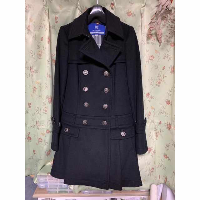 新作商品 - LABEL BLUE BURBERRY バーバリーブルーレーベル 黒コート