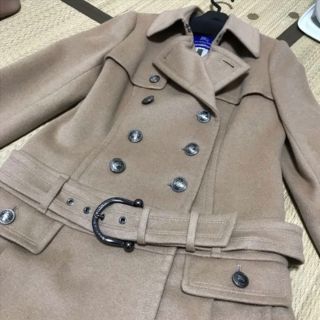 BURBERRY BLUE LABEL - バーバリーブルーレーベル 黒コートの通販 by
