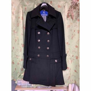 BURBERRY BLUE LABEL - バーバリーブルーレーベル 黒コートの