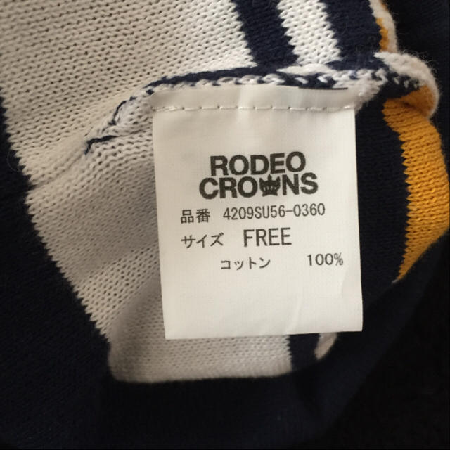 RODEO CROWNS(ロデオクラウンズ)の未使用‼️ロデオクラウンズキッズ ニット帽 キッズ/ベビー/マタニティのこども用ファッション小物(帽子)の商品写真