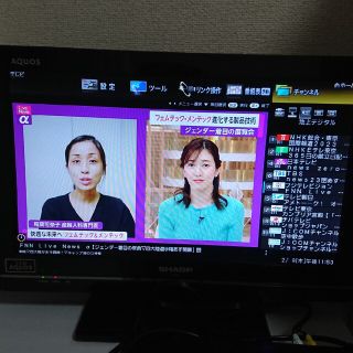 アクオス(AQUOS)のSHARP 液晶カラーテレビ LC-19K7(テレビ)