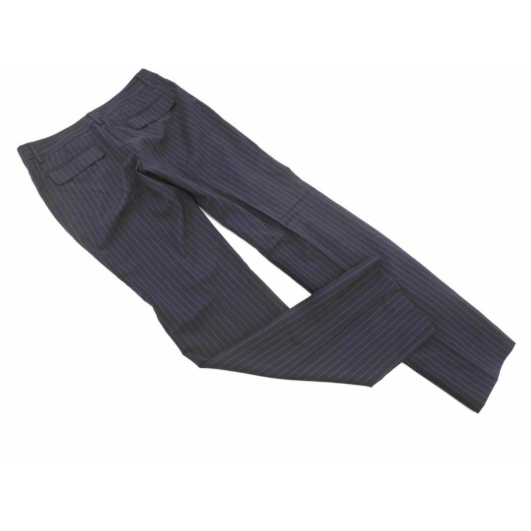 Des Pres デプレ トゥモローランド ストライプ ワイド パンツ size7/紺