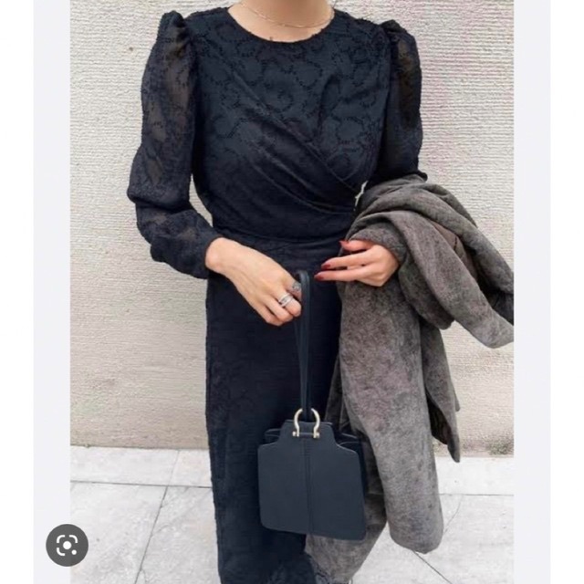 クヌースマーフ knuthMarf back open sheer dress 驚きの価格が実現