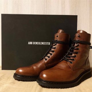 アンドゥムルメステール(Ann Demeulemeester)のアンドゥムルメステール レースアップブーツ(ブーツ)